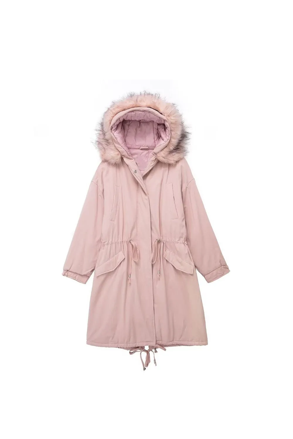 ‘ Levi’ Mid-Length Hooded Parka