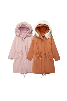 ‘ Levi’ Mid-Length Hooded Parka