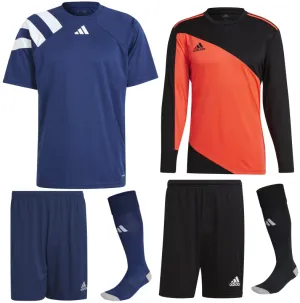 ADIDAS FORTORE 23 KIT BUNDLE NAVY WHITE