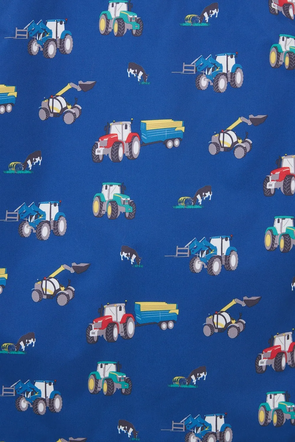 Alex Gilet - Navy Tractor Print