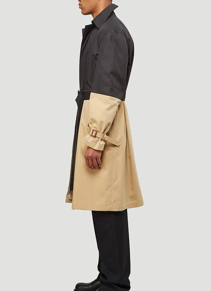 Alexander McQueen Panelled Trench Coat