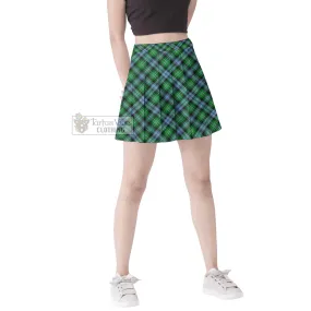 Arbuthnot Ancient Tartan Women's Plated Mini Skirt