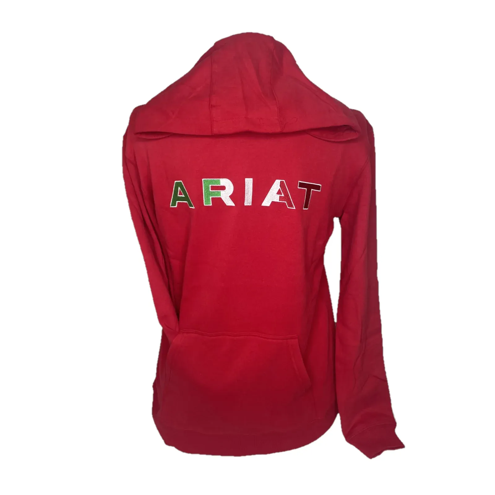 Ariat Kid's Mexico Flag Logo Graphic Red Hoodie