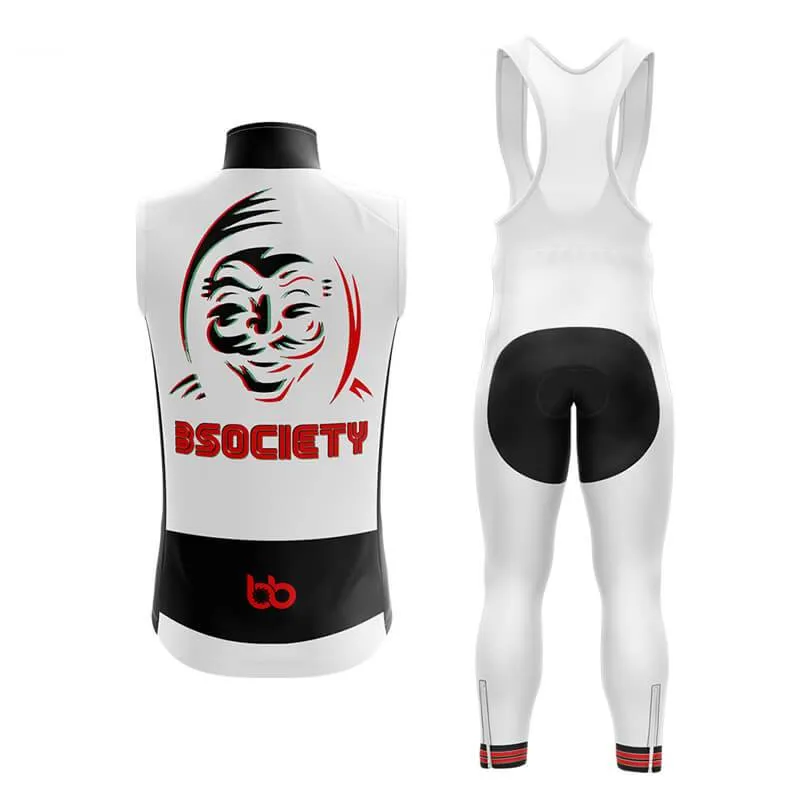 B Society (V2) (White) Club Cycling Kit