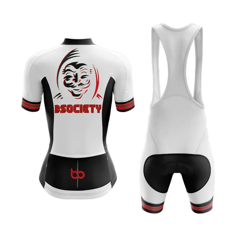 B Society (V2) (White) Club Cycling Kit