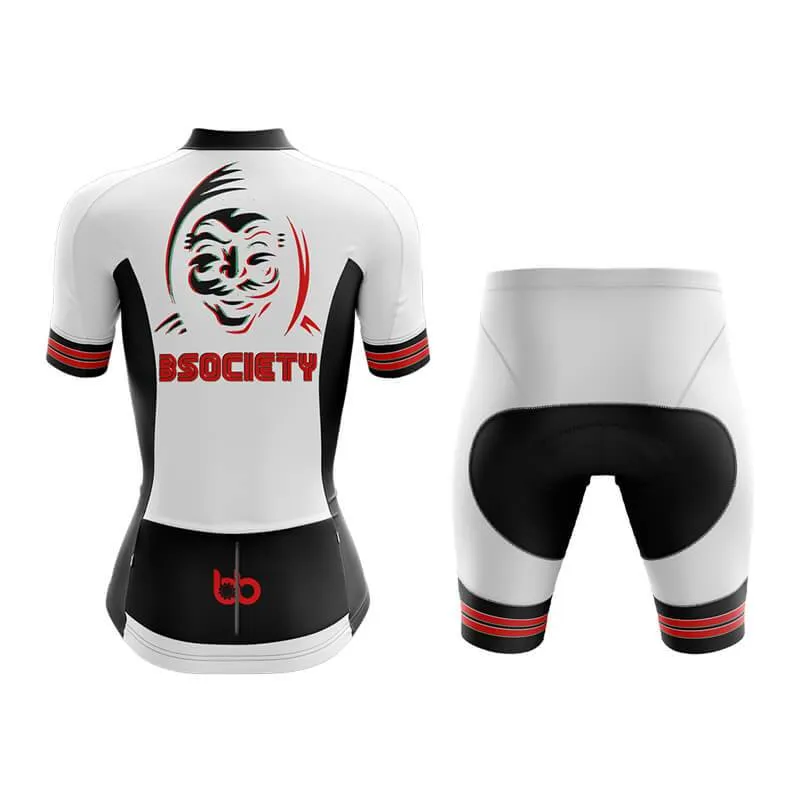 B Society (V2) (White) Club Cycling Kit