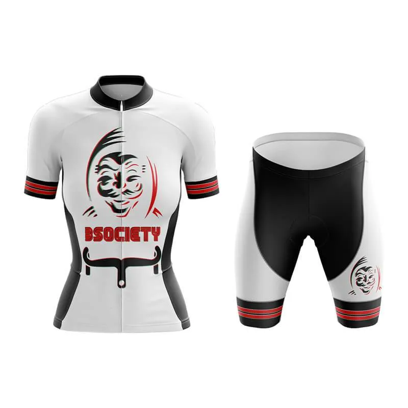 B Society (V2) (White) Club Cycling Kit