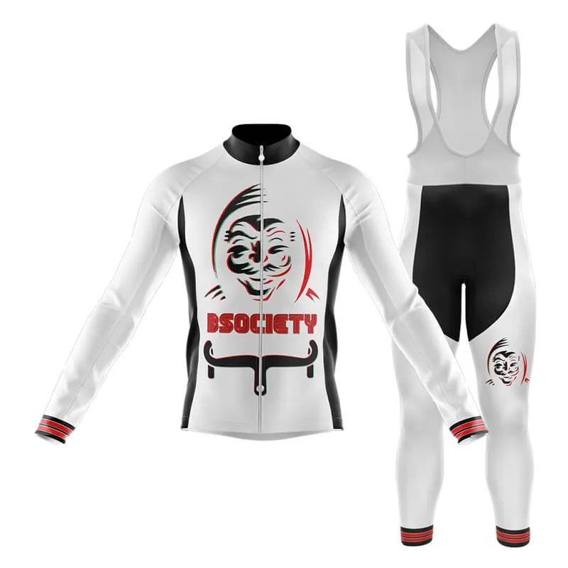 B Society (V2) (White) Club Cycling Kit