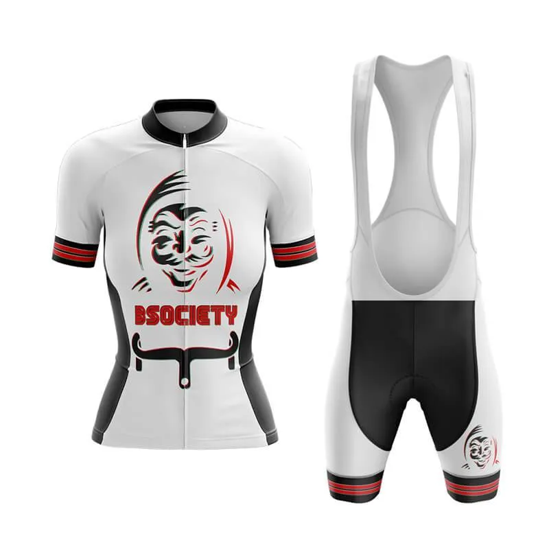 B Society (V2) (White) Club Cycling Kit