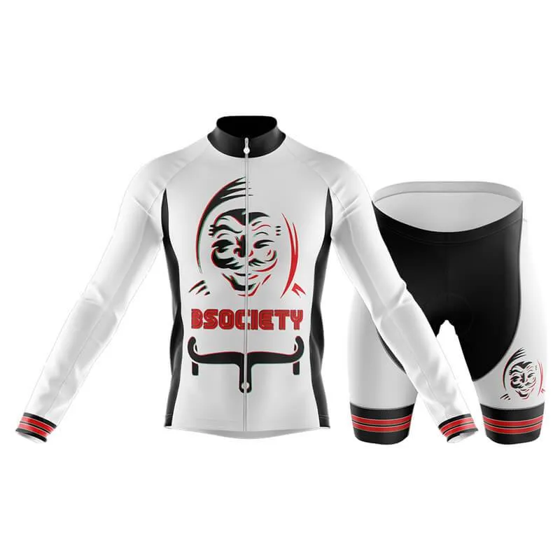 B Society (V2) (White) Club Cycling Kit