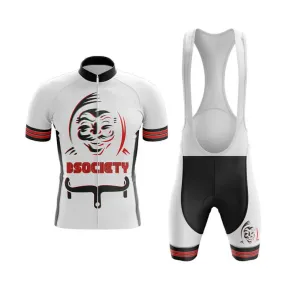 B Society (V2) (White) Club Cycling Kit