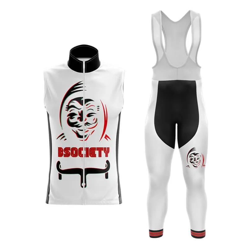 B Society (V2) (White) Club Cycling Kit