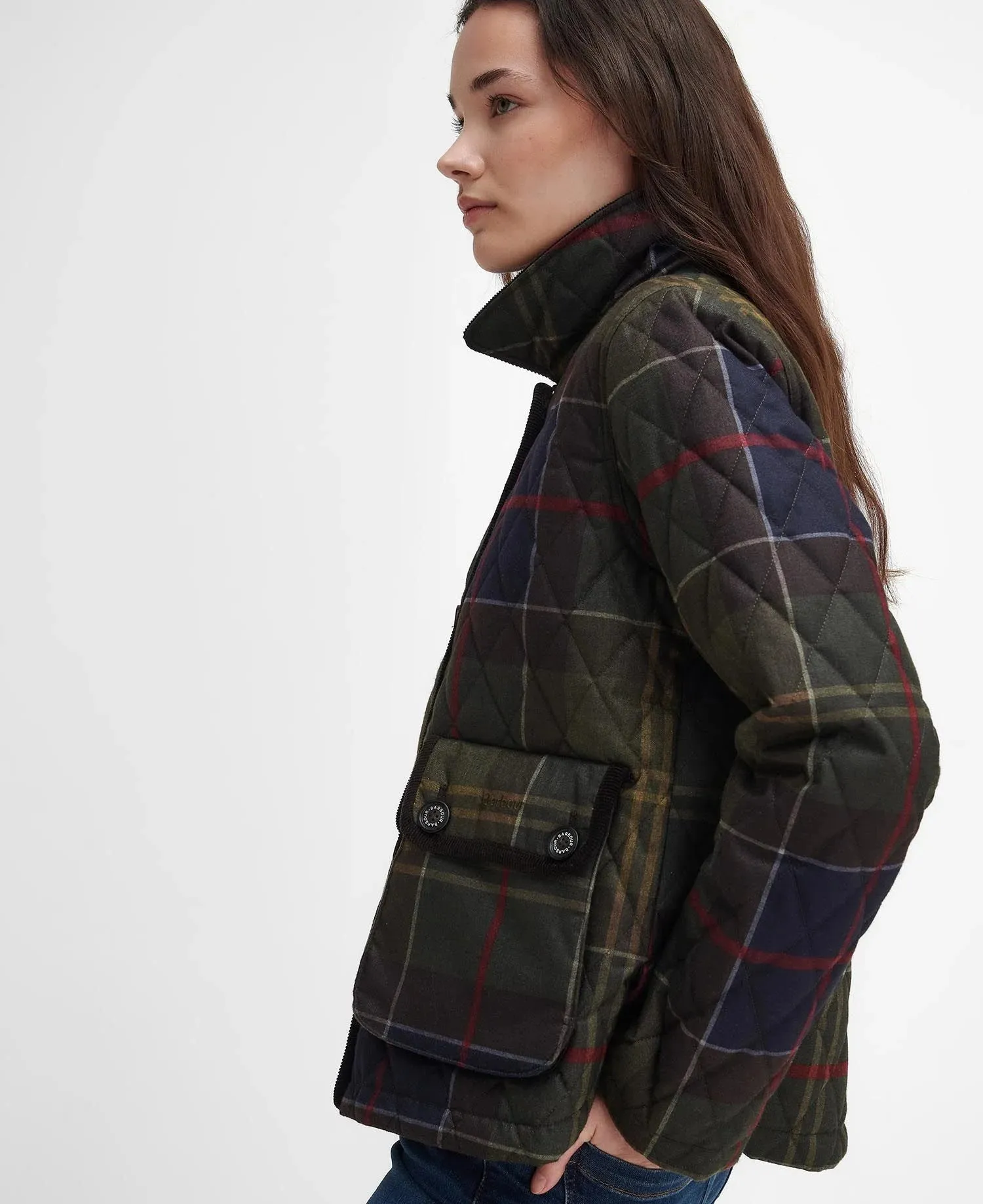 Barbour Women's Loudon Tartan Quilted Jacket - Classic Tartan