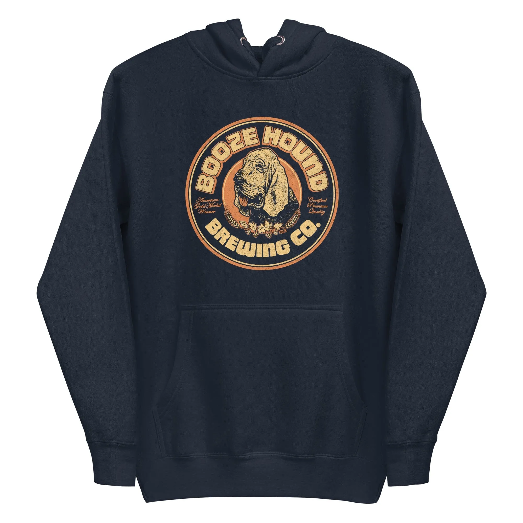 Boozehound Brewing Co. Classic Fleece Pullover Hoodie