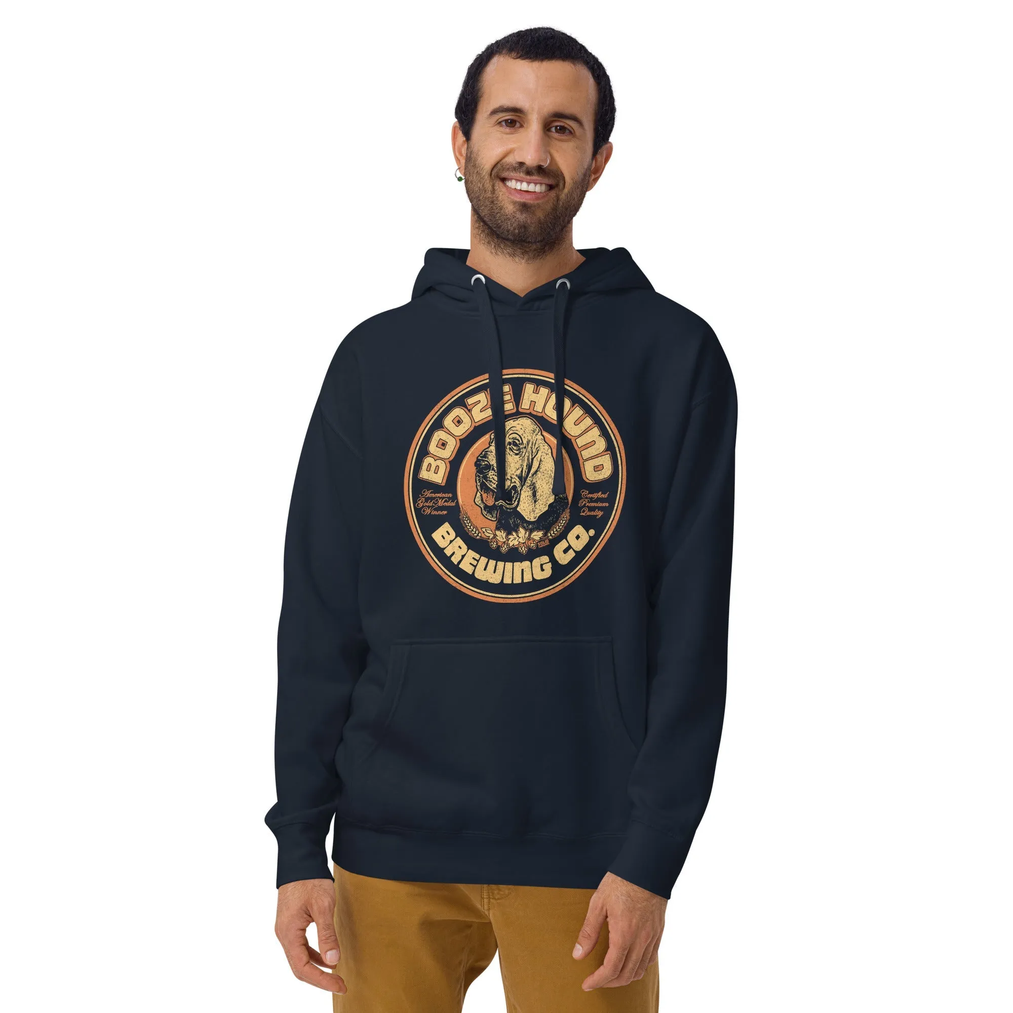 Boozehound Brewing Co. Classic Fleece Pullover Hoodie