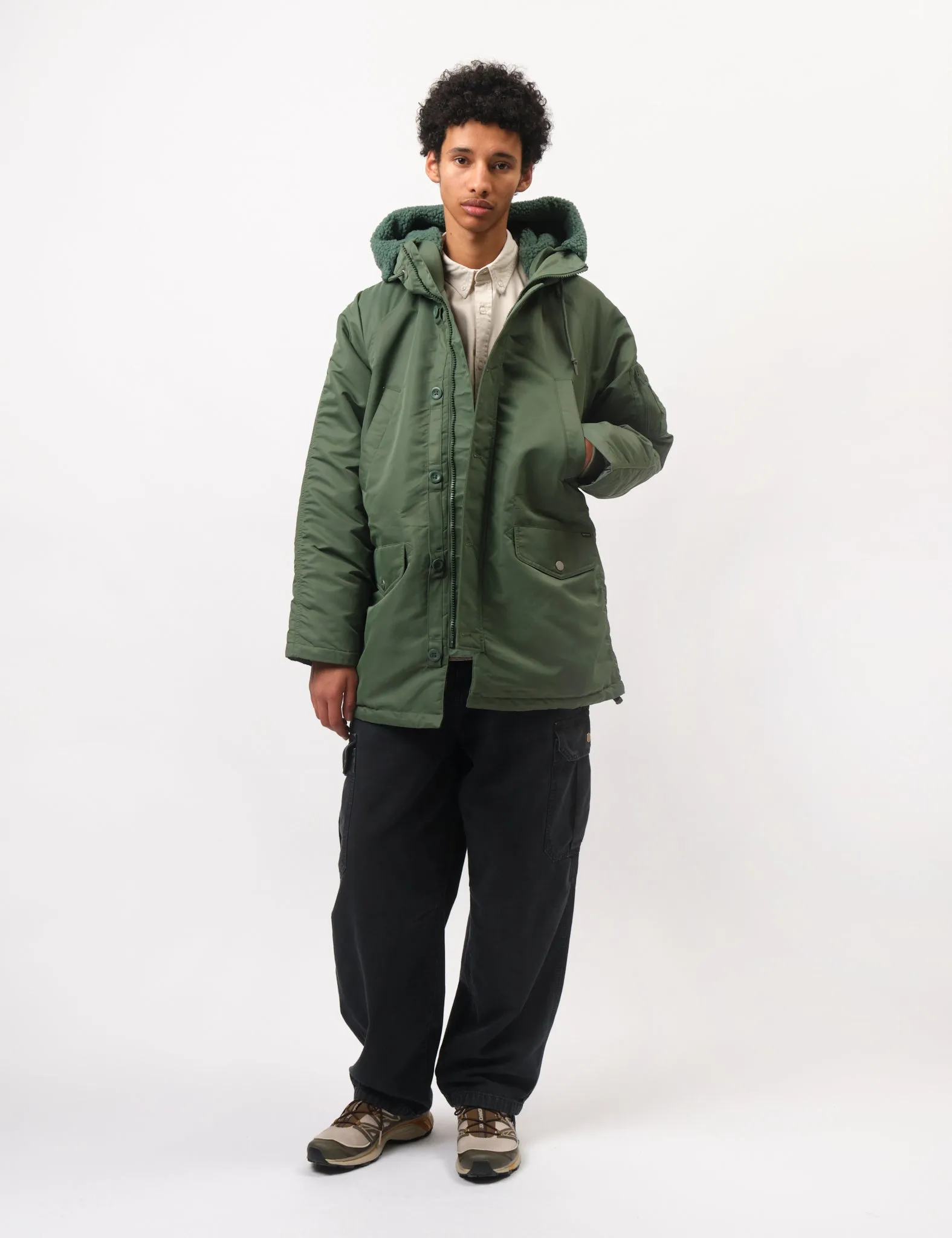 Carhartt WIP HD Olten Parka - Duck Green