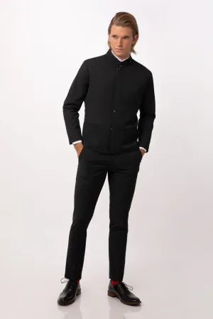 Chef Works Apex Banquet Coat- Black