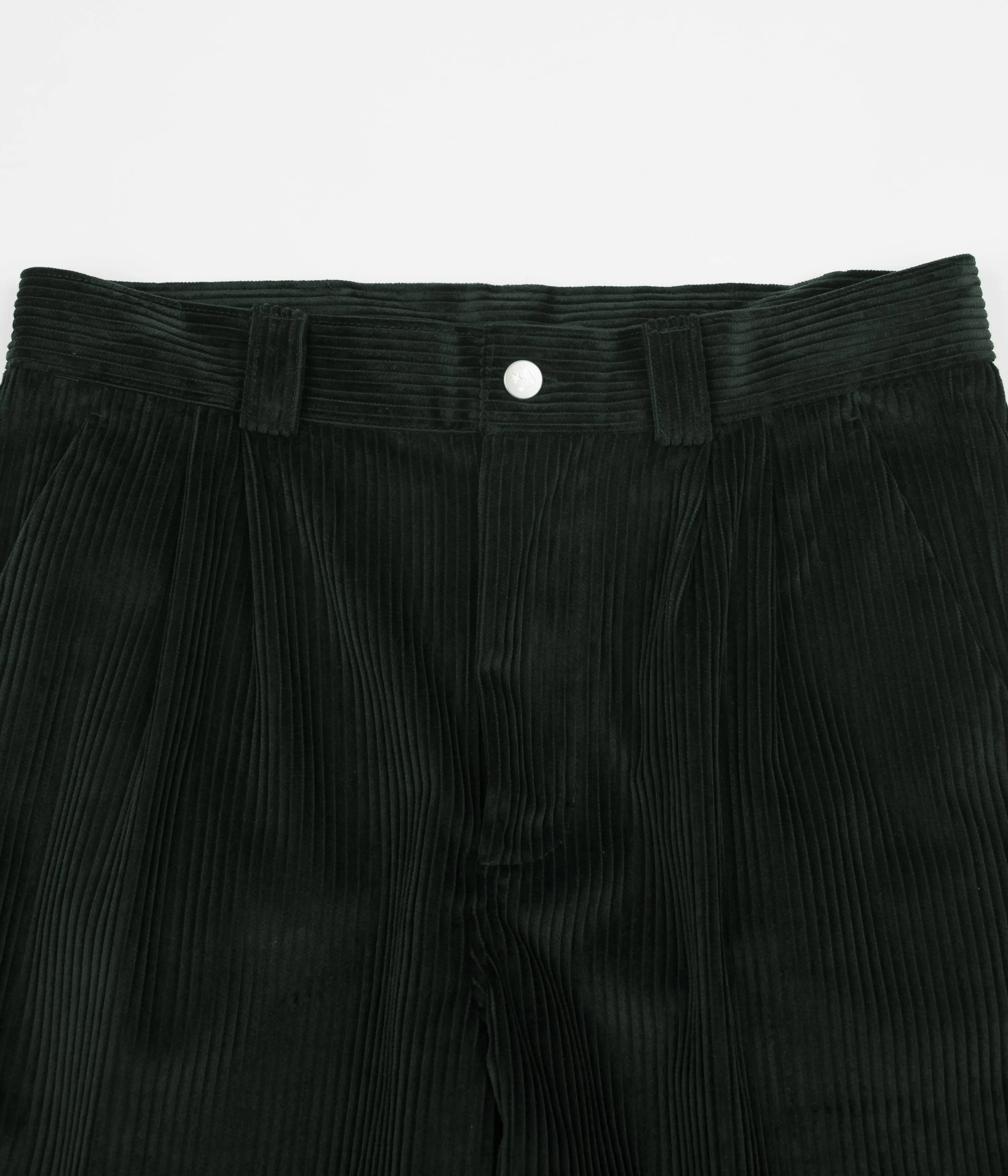 Converse Corduroy Double Pleat Chino Pants - Converse Black