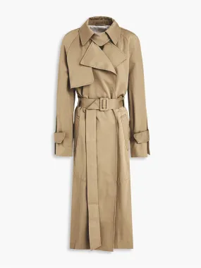 Cotton-gabardine trench coat