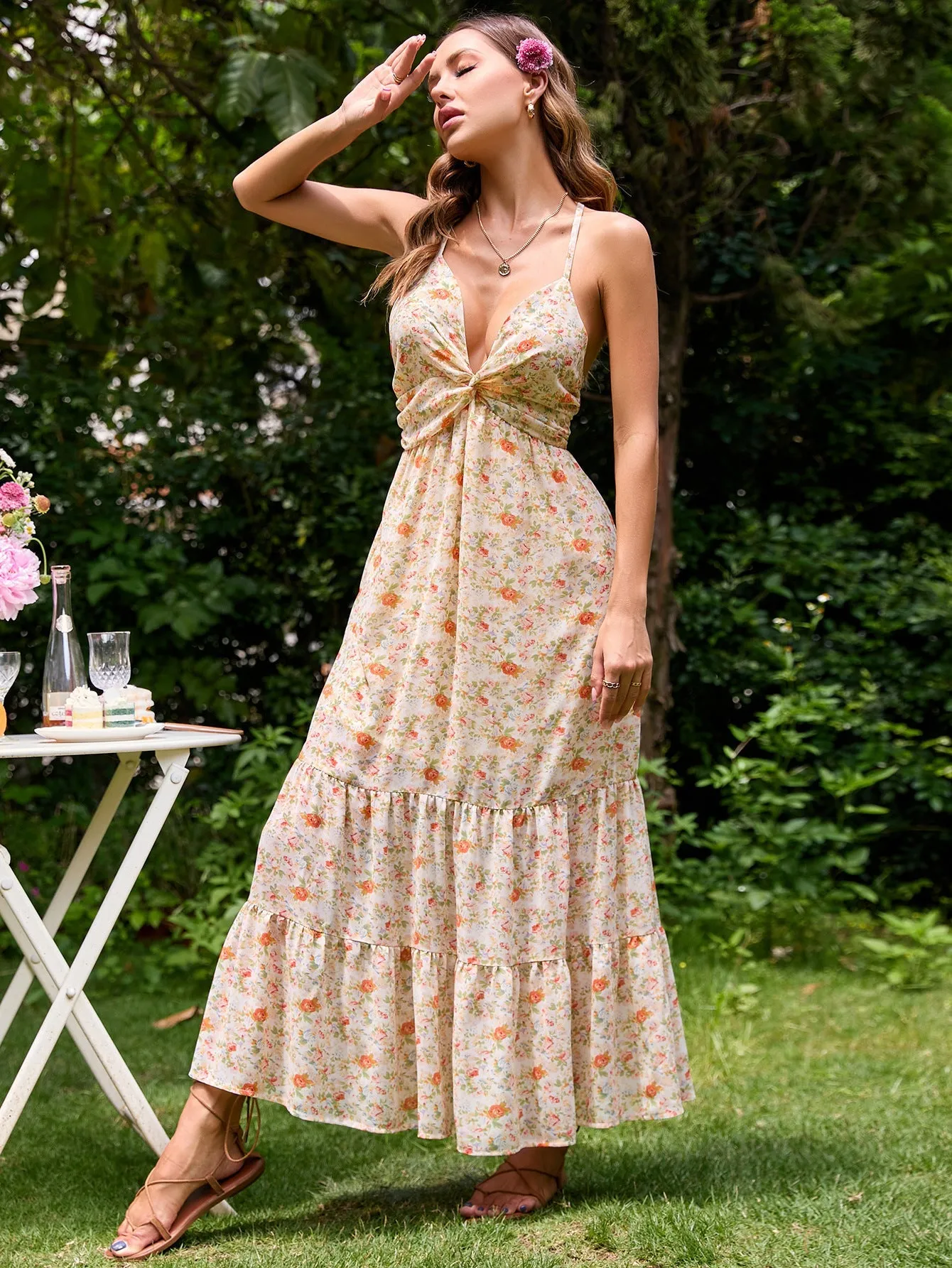 Crave Her Love Floral Maxi Dress