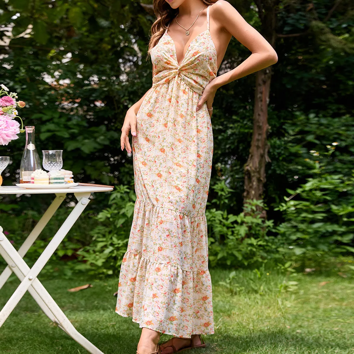 Crave Her Love Floral Maxi Dress