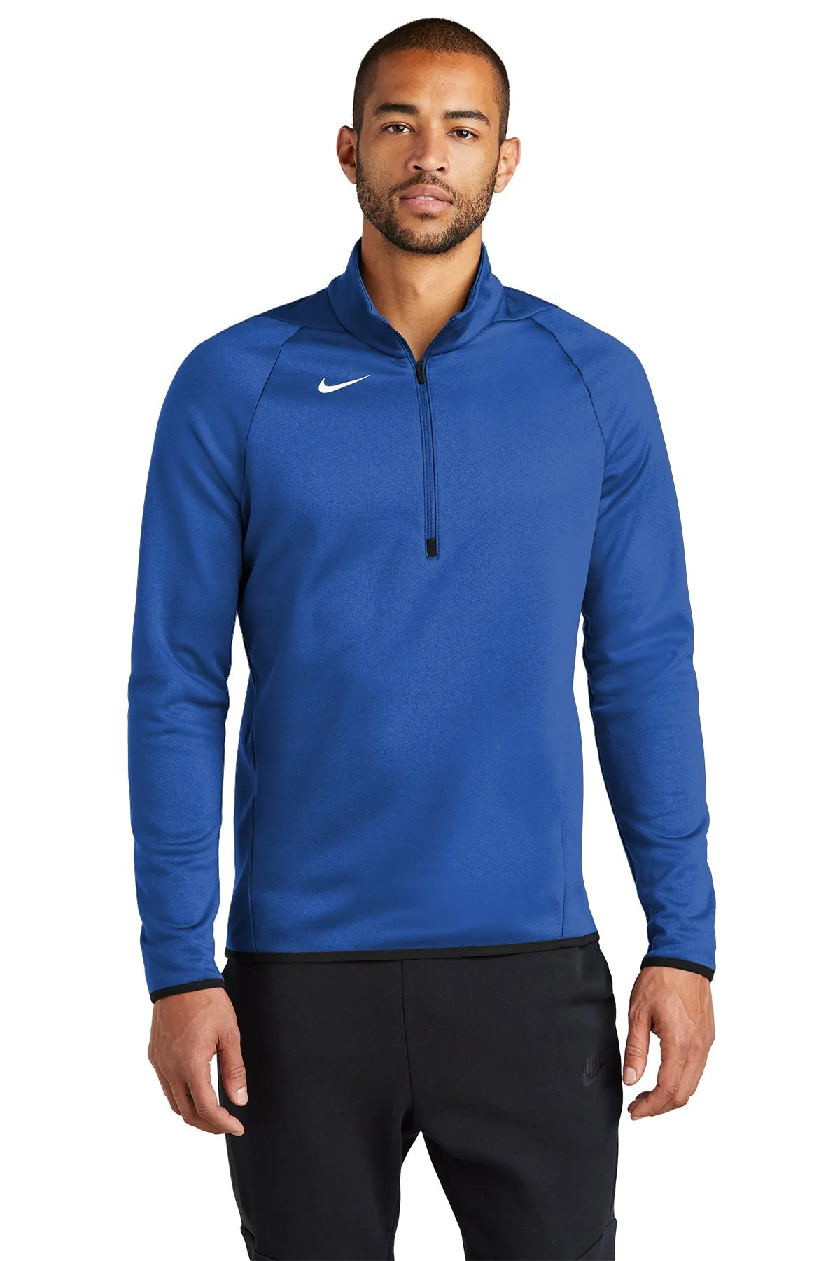 Custom Nike Therma-FIT Custom Quarter Zips, Team Royal