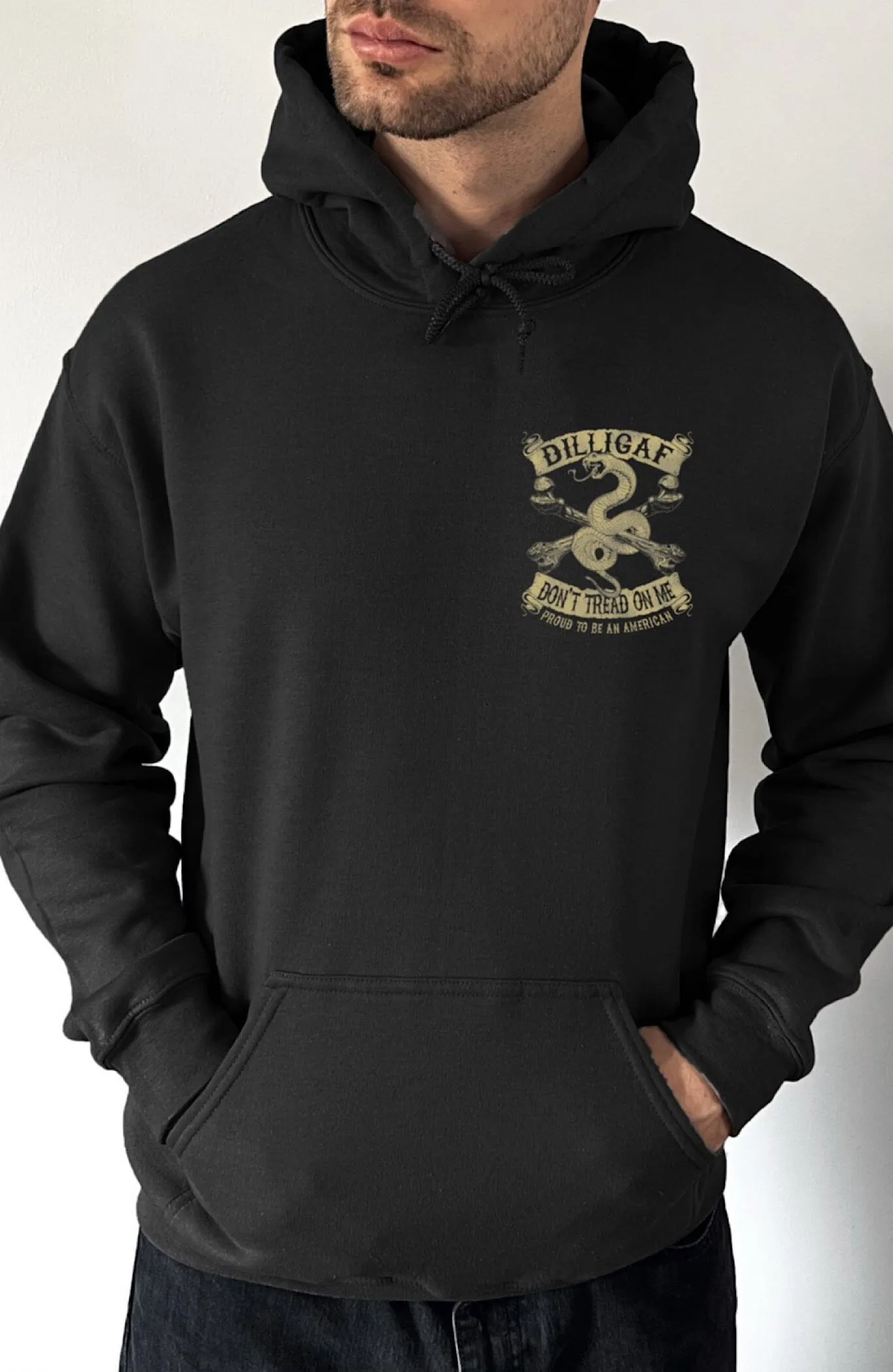 Don't Tread on Me Pullover Hoodie