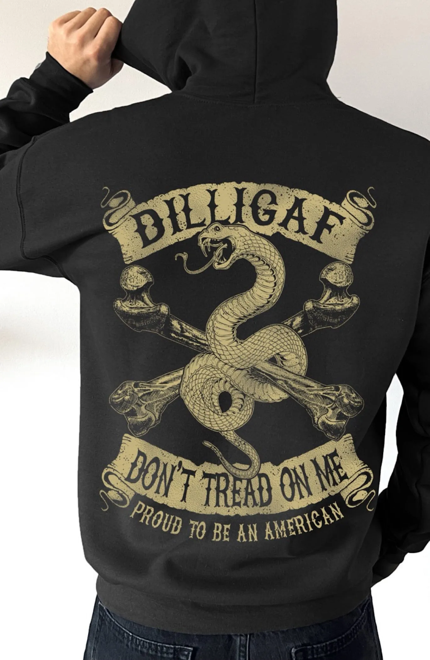 Don't Tread on Me Pullover Hoodie