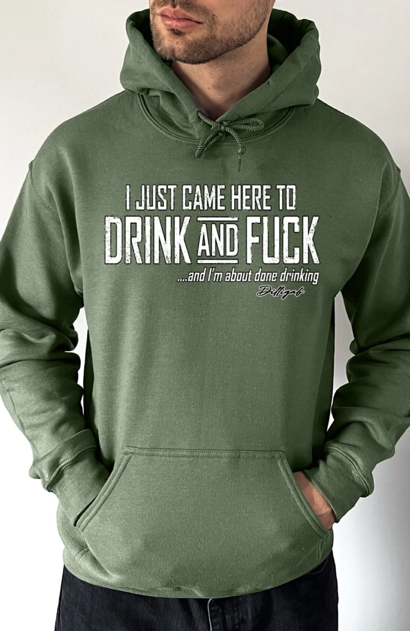 Drink and Fuck Pullover Hoodie