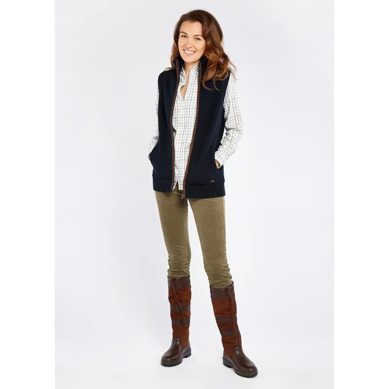 Dubarry Sheedy Ladies Wool Blend Gilet - Navy