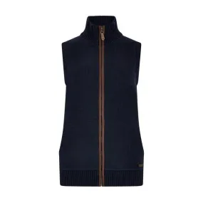 Dubarry Sheedy Ladies Wool Blend Gilet - Navy