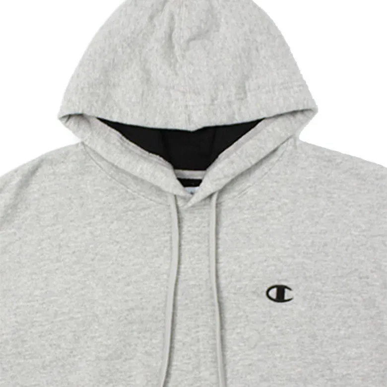 ECO FLEECE PULLOVER HOODIE SWEATSHIRT OXFORD GREY