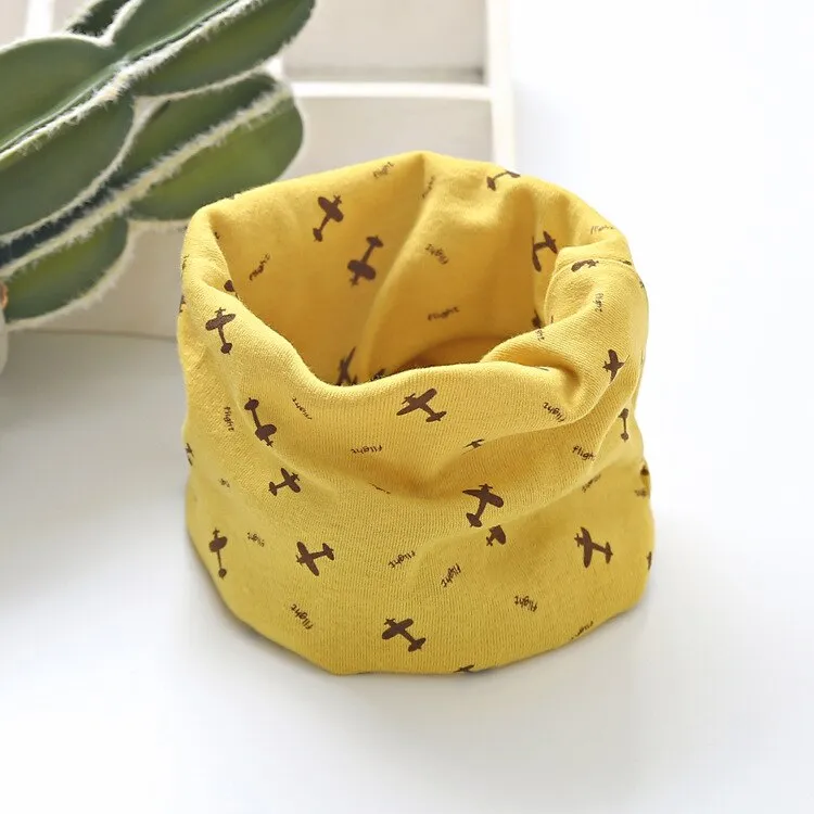 Fashion Autumn Winter Baby Boy Girl Warm Cotton Collar Neckerchief Children Scarves Kids O Ring Neck Scarf Gaiter Neck for Kids