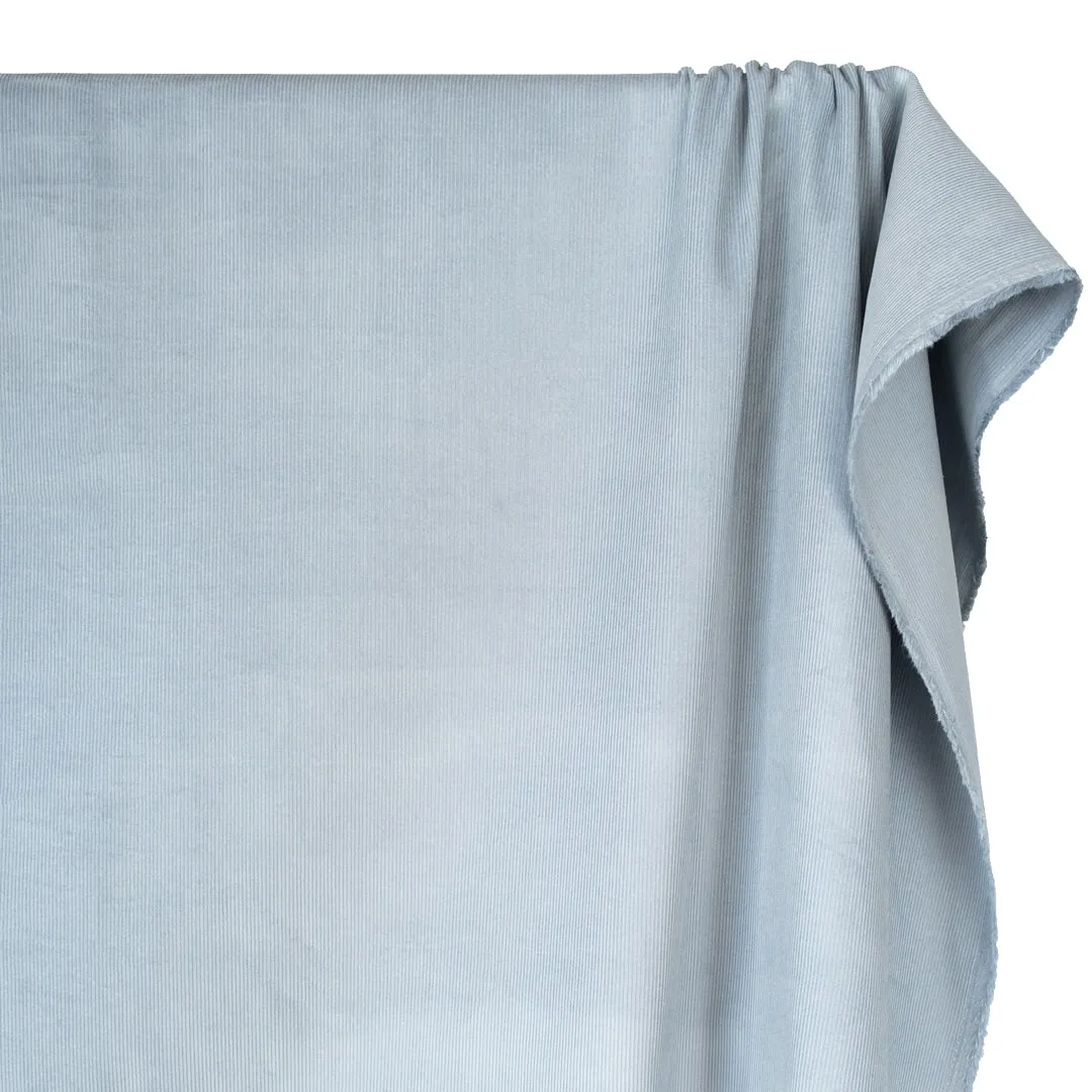 Fine Cotton Corduroy -  Ice Blue