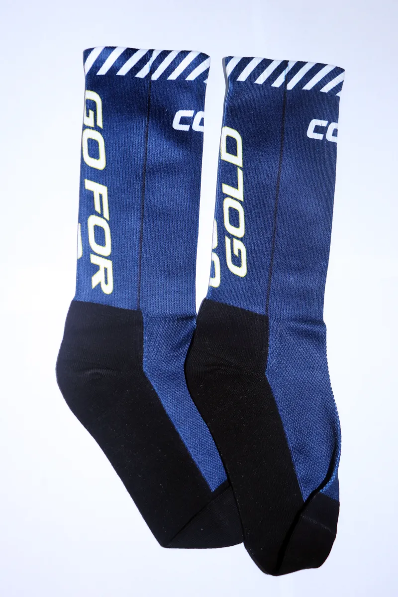 Go for Gold 2023 BLUE Socks by CCN