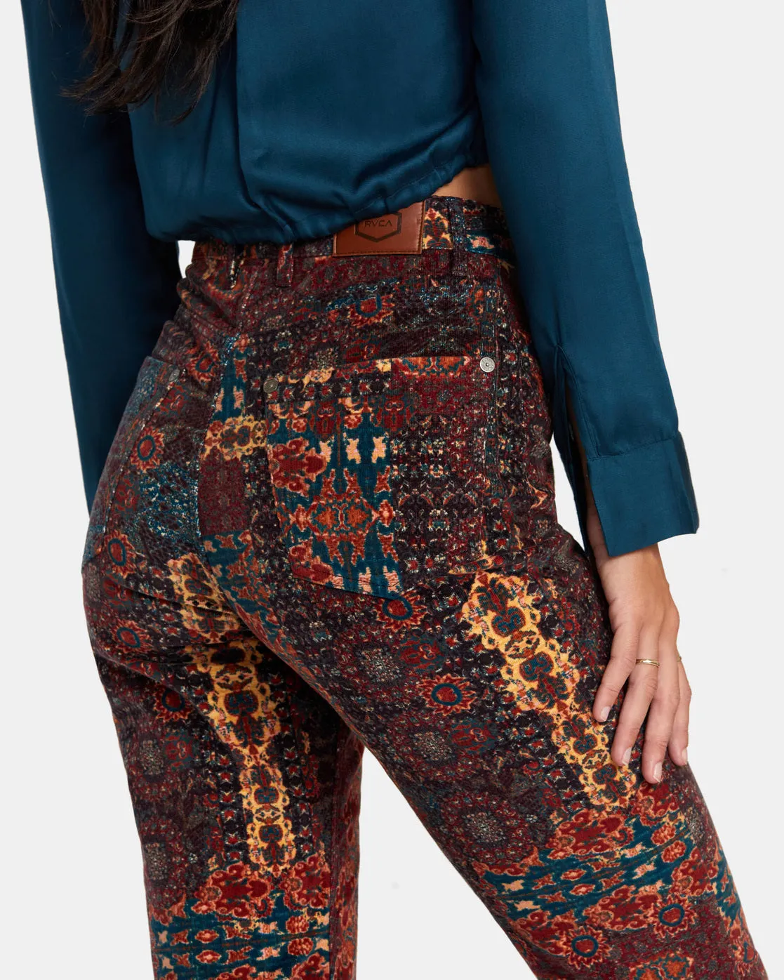 Groove Corduroy Pants - Wine