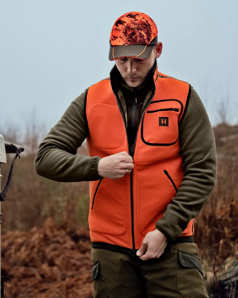 Harkila Kamko Pro Edition Reversible Hi-Vis Waistcoat