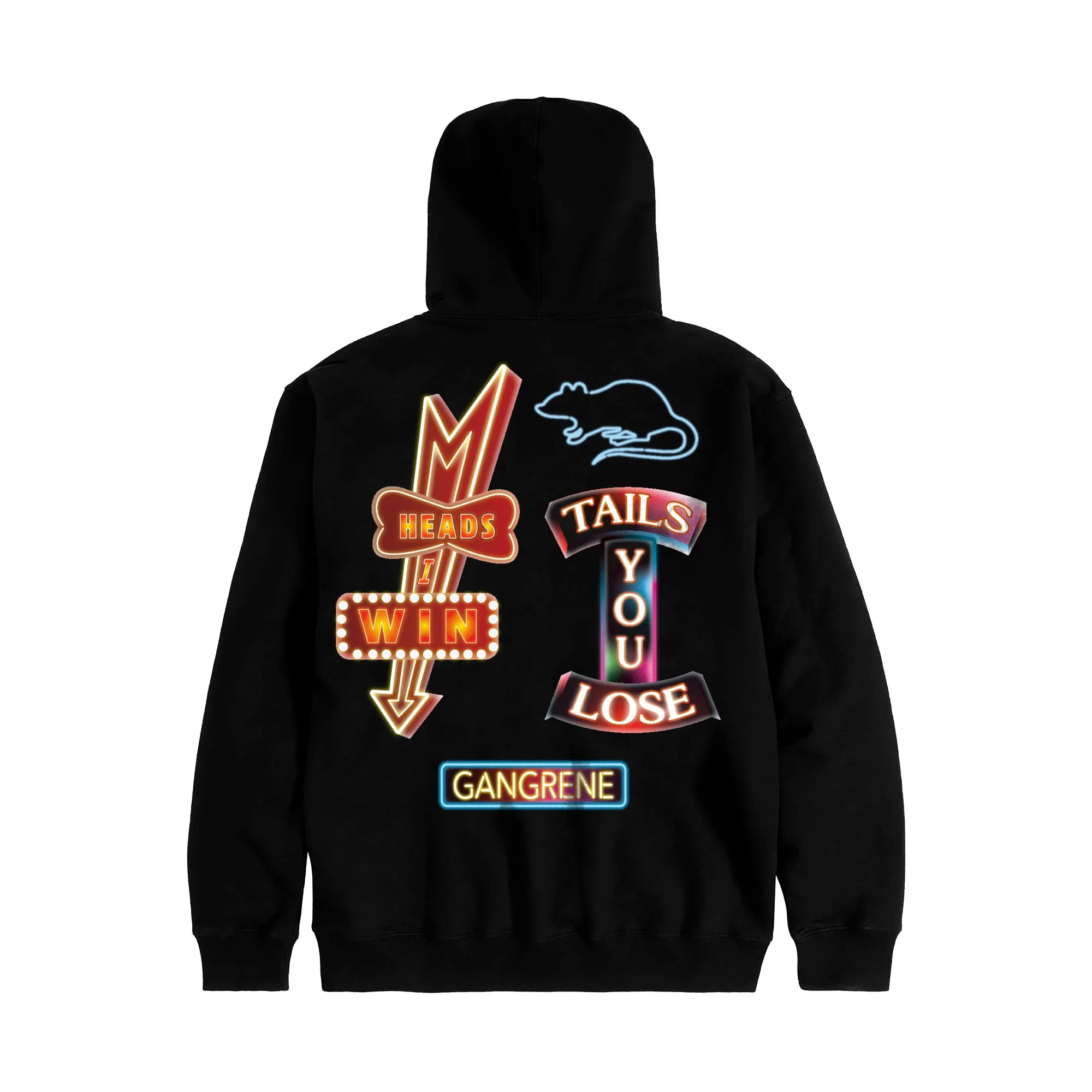 Heads I Win (Black Hoodie)