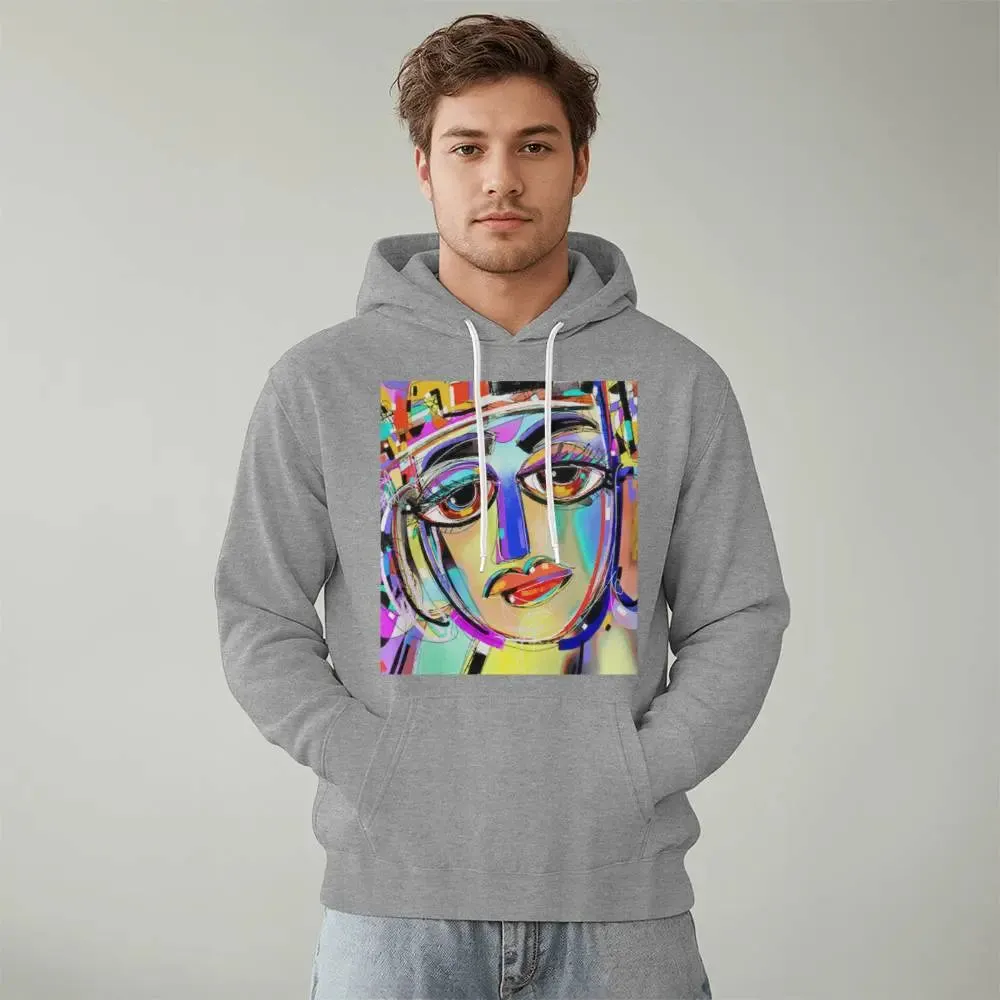 Hoodie Unisex Pullover Hoodie Front Print