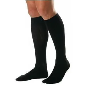 Jobst for Men Casual 30-40 Knee High Closed Toe Extra Large Full Calf Black