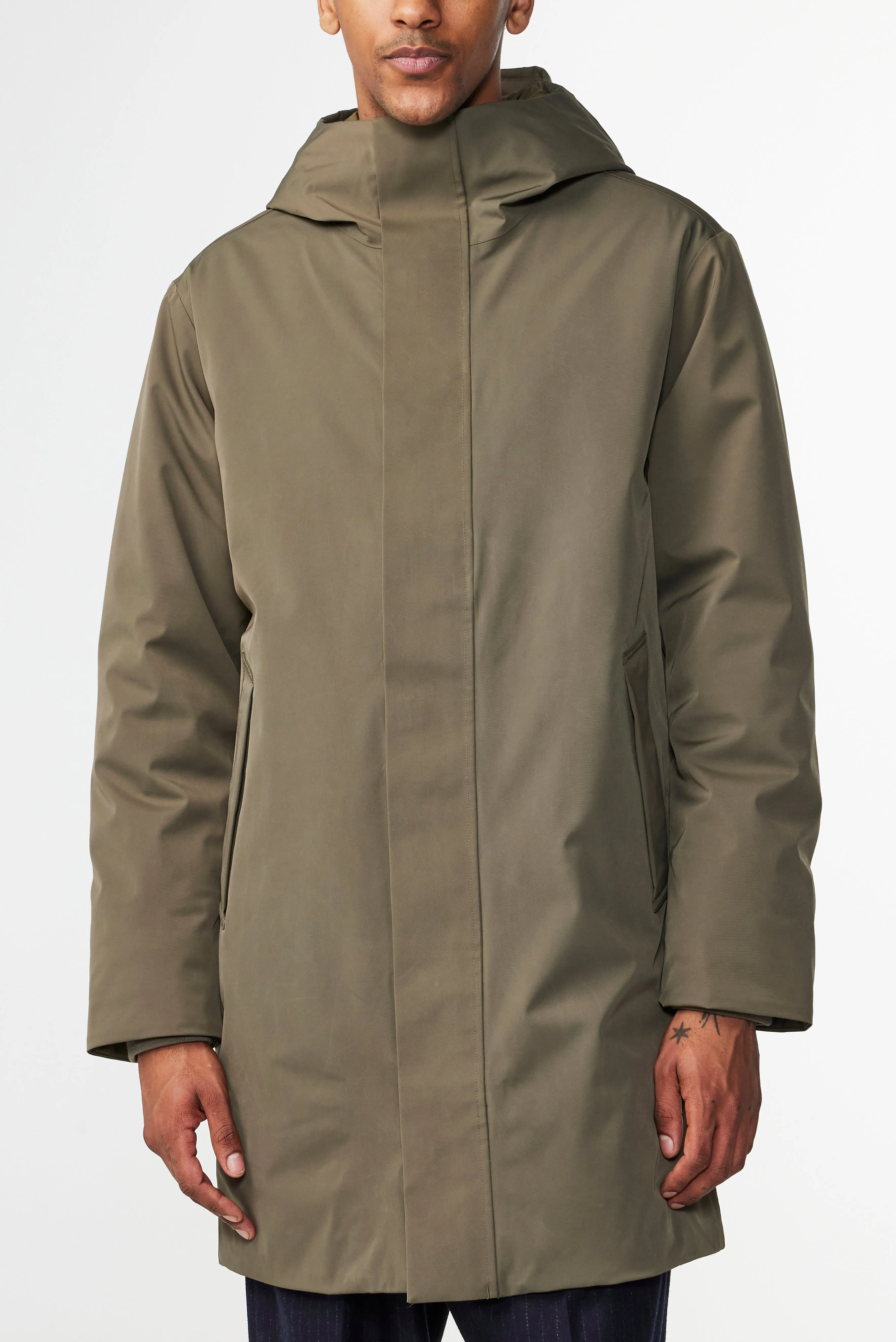 KNOX WATERPROOF JACKET KAKHI / NN.07