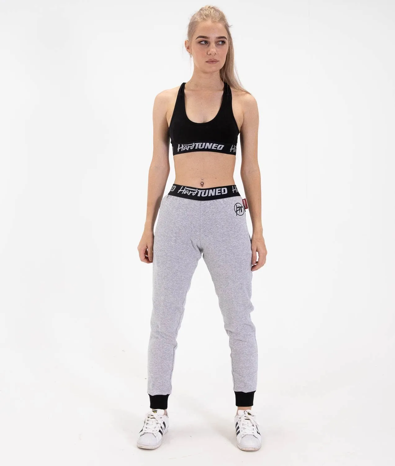 Ladies Power Over Trackies - Grey