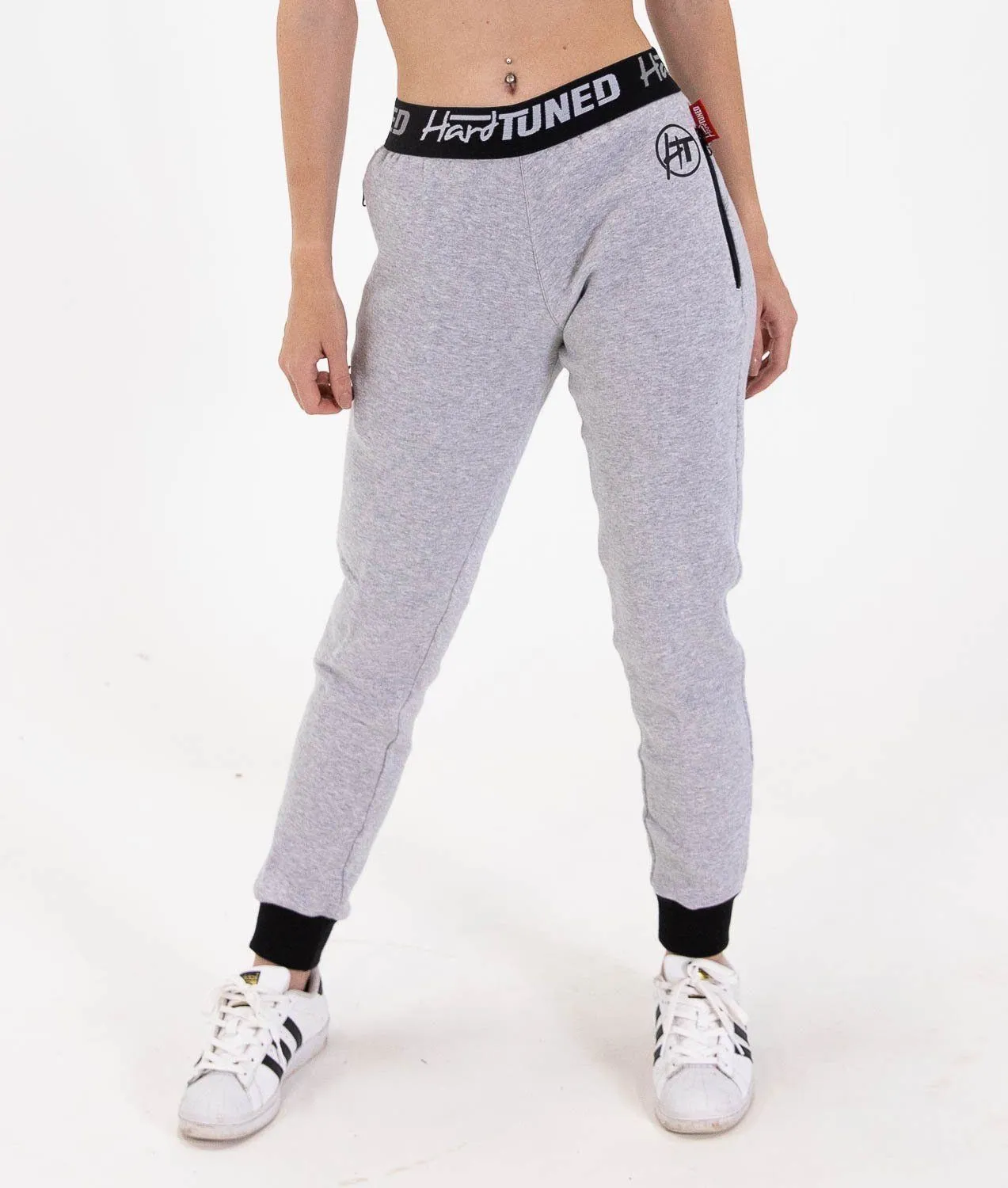 Ladies Power Over Trackies - Grey