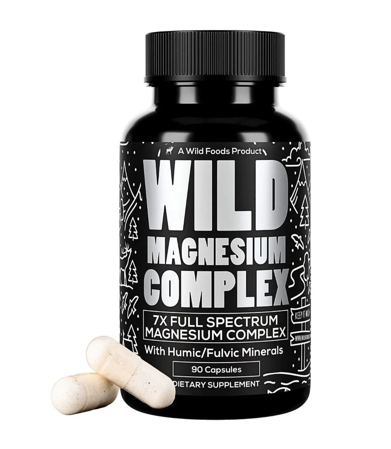 Magnesium Complex, 30 servings - 7x Forms, Overall Health Support