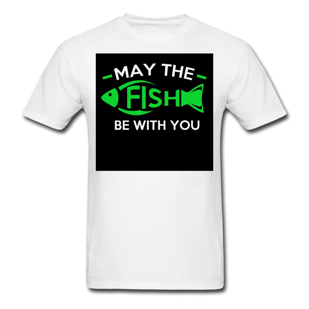 May The Fish Be With You Men's T-Shirt