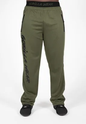 Mercury Mesh Pants - Army Green/Black