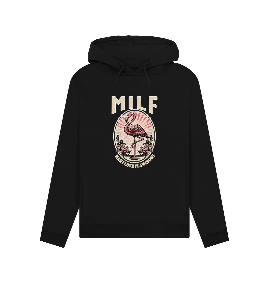 Milf Flamingo Women's Hoodie