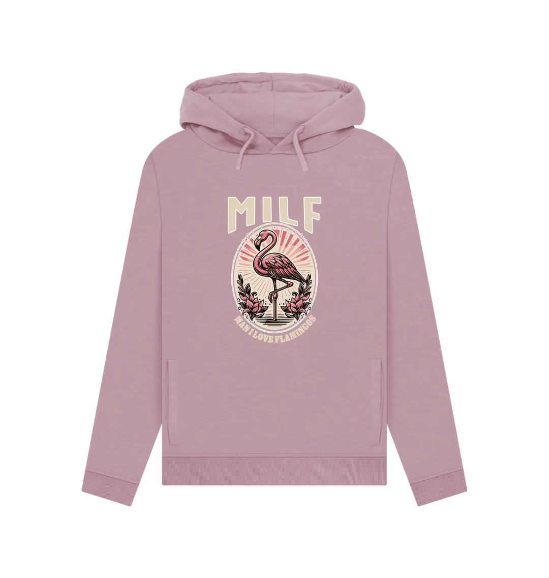 Milf Flamingo Women's Hoodie