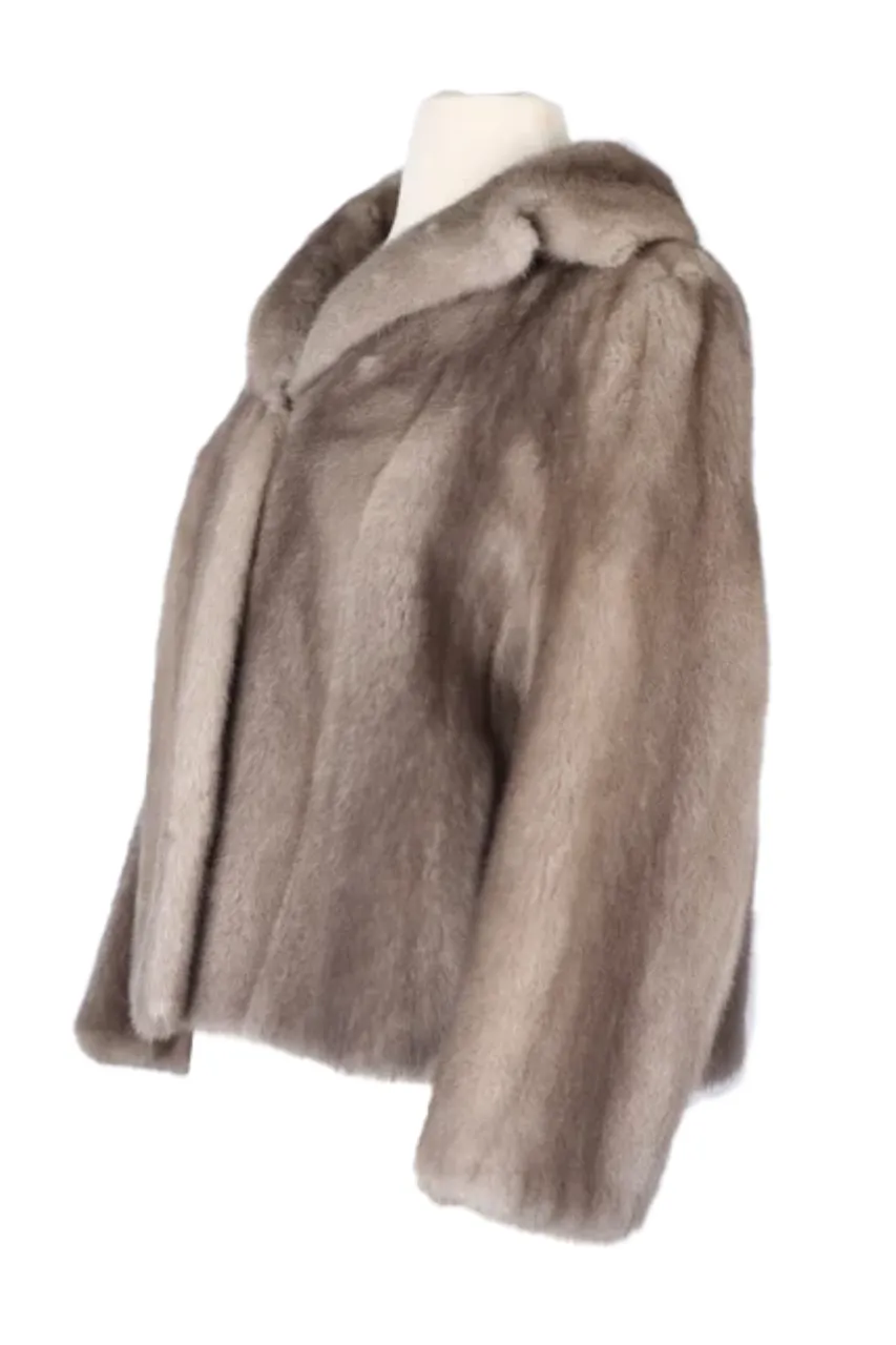 Mink Fur Dress Coat