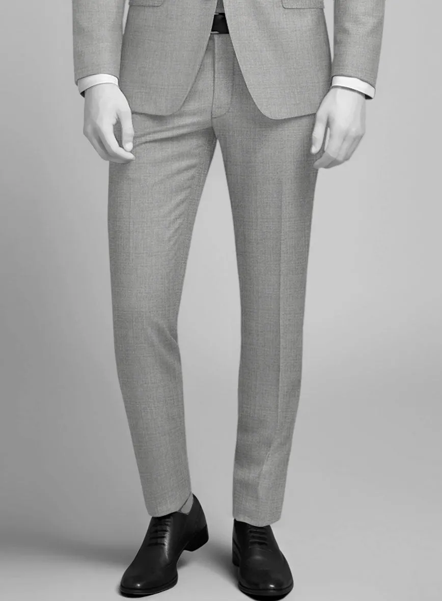 Napolean Ice Gray Wool Pants